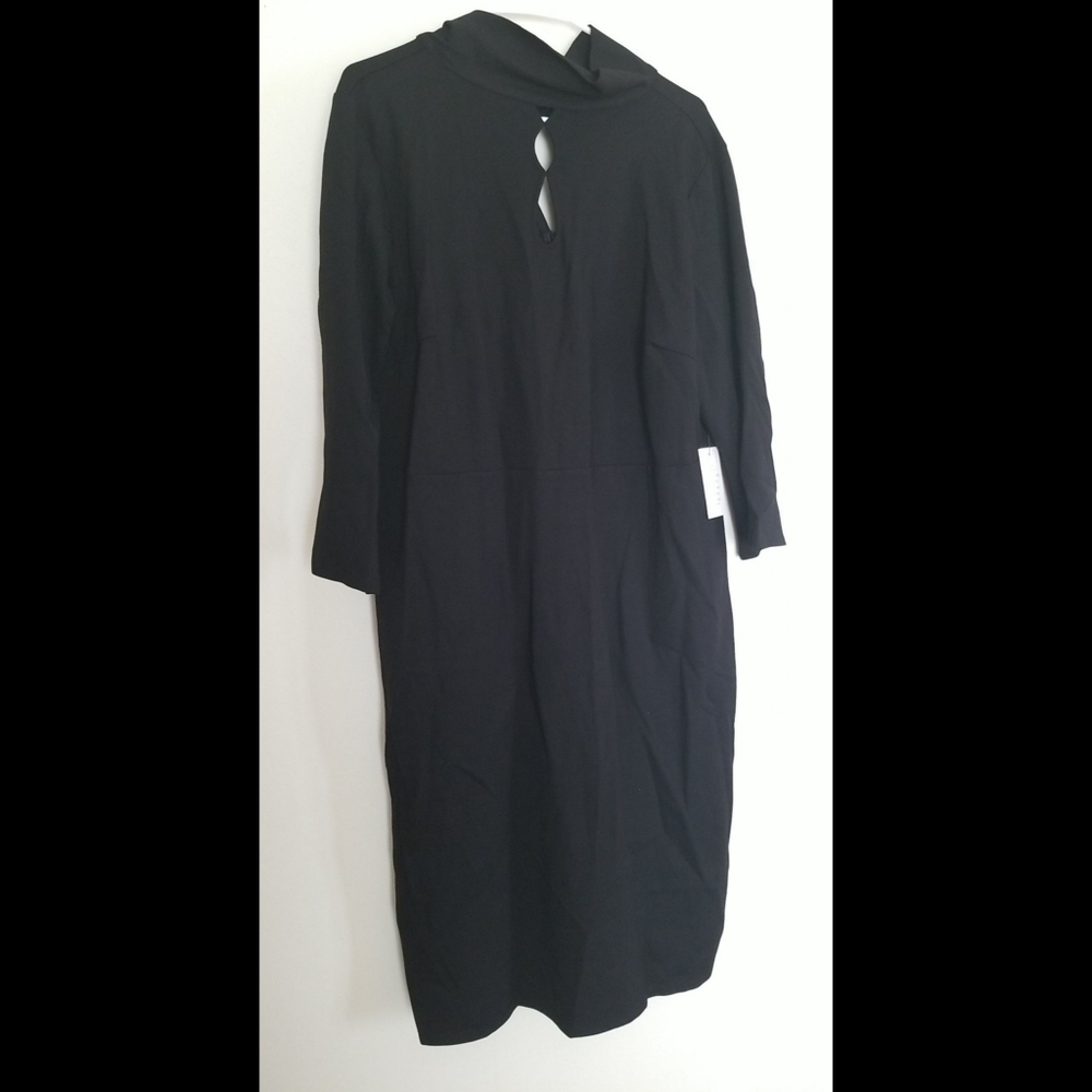BNWT ELOQUII KEYHOLE DRESS W/SCARF - Picture 7 of 13